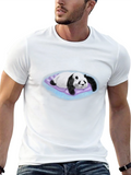 Relaxing Panda T-Shirt - Soft & Comfortable