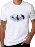 Relaxing Panda T-Shirt - Soft & Comfortable