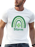 St. Patricks Day Storm Shamrock T-Shirt