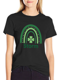 St. Patricks Day Storm Shamrock T-Shirt
