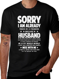 Sorry Awesome Husband Graphic Tee