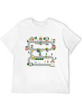 Road Trip T-Shirt Fun Town Graphic Tee