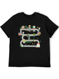 Road Trip T-Shirt Fun Town Graphic Tee