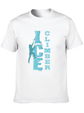 Ice Climber Graphic T-Shirt - Black
