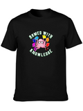 Armed With Knowledge Octopus T-Shirt