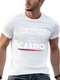 Drumming is My Cardio Graphic Tee