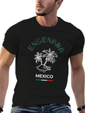 Ensenada Mexico Palm Tree Graphic T-Shirt