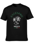 Ensenada Mexico Palm Tree Graphic T-Shirt
