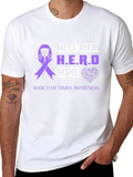 Hero March of Dimes Awareness T-Shirt