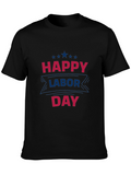 Happy Labor Day Graphic T-Shirt