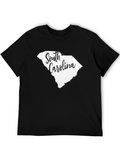 South Carolina State Map T-Shirt