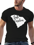 South Carolina State Map T-Shirt
