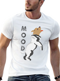 Moody Dog T-Shirt - Unique Graphic Tee