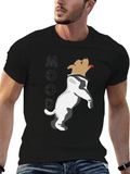 Moody Dog T-Shirt - Unique Graphic Tee
