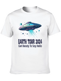 Earth Tour 2024 UFO Graphic T-Shirt