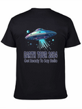 Earth Tour 2024 UFO Graphic T-Shirt