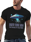 Earth Tour 2024 UFO Graphic T-Shirt