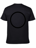 Minimalist Black Circle T-Shirt