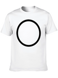 Minimalist Black Circle T-Shirt