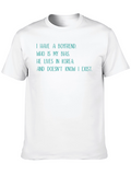 Funny K-Drama Boyfriend T-Shirt