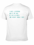 Funny K-Drama Boyfriend T-Shirt