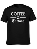 Coffee & Tattoos Graphic T-Shirt