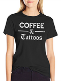 Coffee & Tattoos Graphic T-Shirt