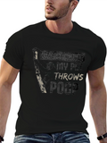 Careful My Pet Throws Poop Funny Novelty T-Shirt