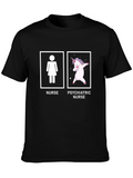 Funny Nurse vs Psychiatric Nurse T-Shirt