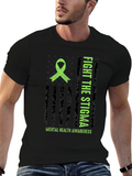 Mental Health Awareness Graphic T-Shirt