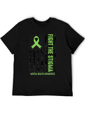 Mental Health Awareness Graphic T-Shirt