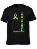 Mental Health Awareness Graphic T-Shirt