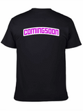 Coming Soon Black Graphic Tee