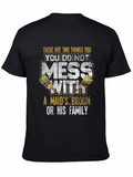 Maids Broom and Family T-Shirt