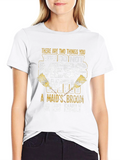 Maids Broom and Family T-Shirt