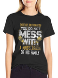 Maids Broom and Family T-Shirt