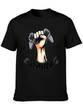 Gaming Controller Graphic Tee - Black