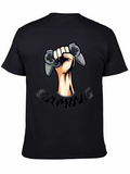 Gaming Controller Graphic Tee - Black