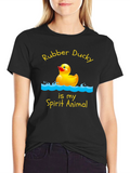 Rubber Ducky Spirit Animal T-Shirt