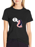 Bite Me Worm Black T-Shirt