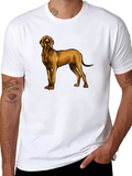 Brown Great Dane Graphic T-Shirt