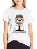 Otter Conductor T-Shirt - Tickets Please!