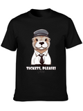 Otter Conductor T-Shirt - Tickets Please!