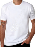 Ukulele Player T-Shirt - Place Uke Here Graphic Tee