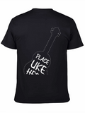 Ukulele Player T-Shirt - Place Uke Here Graphic Tee