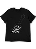 Ukulele Player T-Shirt - Place Uke Here Graphic Tee