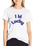 Im Lucky T-Shirt - Stylish Graphic Tee