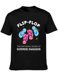 Flip-Flop Summer Swagger Graphic Tee
