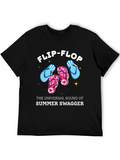Flip-Flop Summer Swagger Graphic Tee
