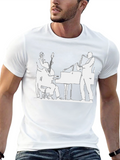 Jazz Band T-Shirt - Classic Music Tee